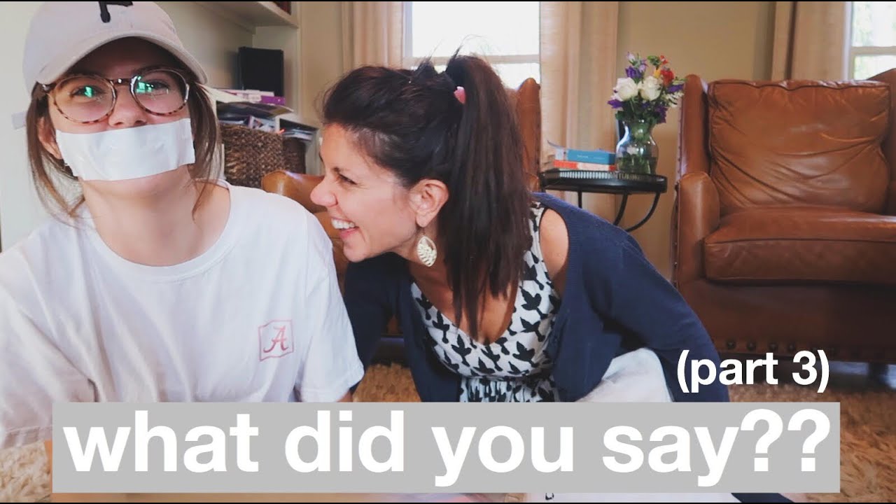 what did you say challenge!  (part 3)