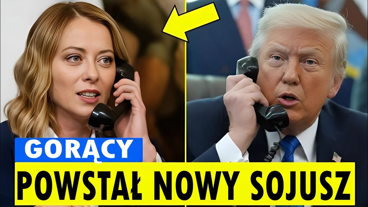 „Tajemny telefon!” – Trump i Meloni rozmawiali o przyszłości Europy - Powstał nowy sojusz!
