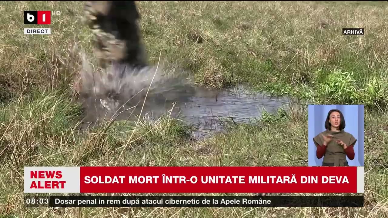 SOLDAT MORT &Icirc;NTR-O UNITATE MILITARĂ DIN DEVA_Știri B1TV_23 dec. 2025