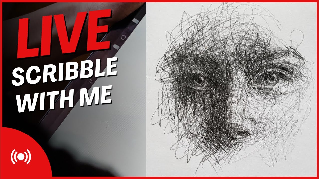 LIVE Scribbling ASMR 🖋️ | Relaxing Art Sounds