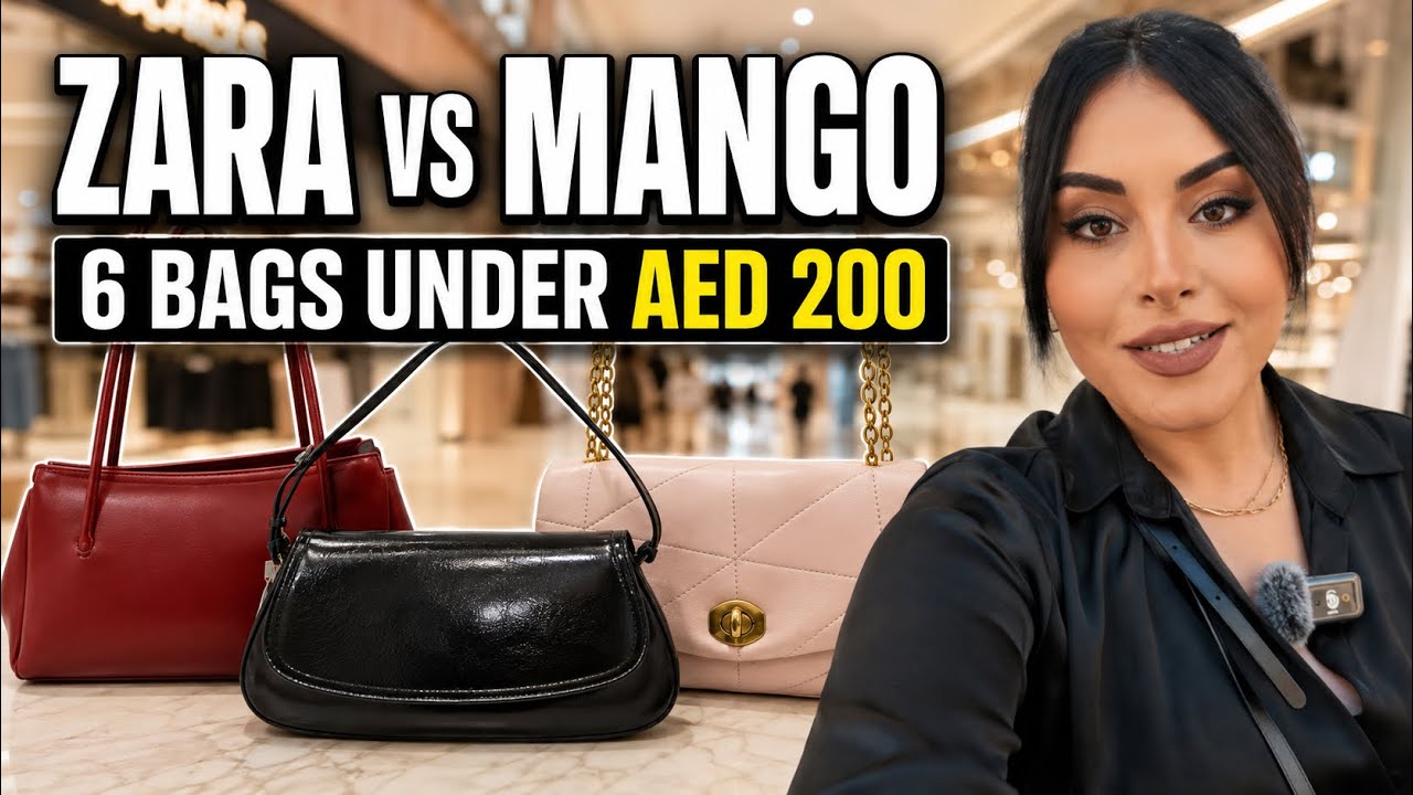6 сумок ZARA и MANGO дешевле 200 дирхамов! Стоят ли они своих денег?