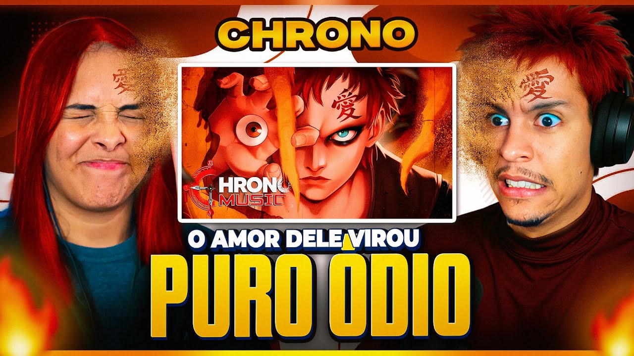 CHRONO: AREIA VERMELHA | Gaara (Naruto) | [Casal Jounin React] 🔥