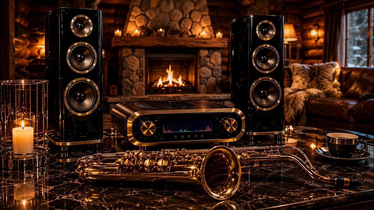 Candlelight Dinner Saxophone Music 🎷 Deep Chill Jazz Lounge for Late Night & Relaxation (2026)