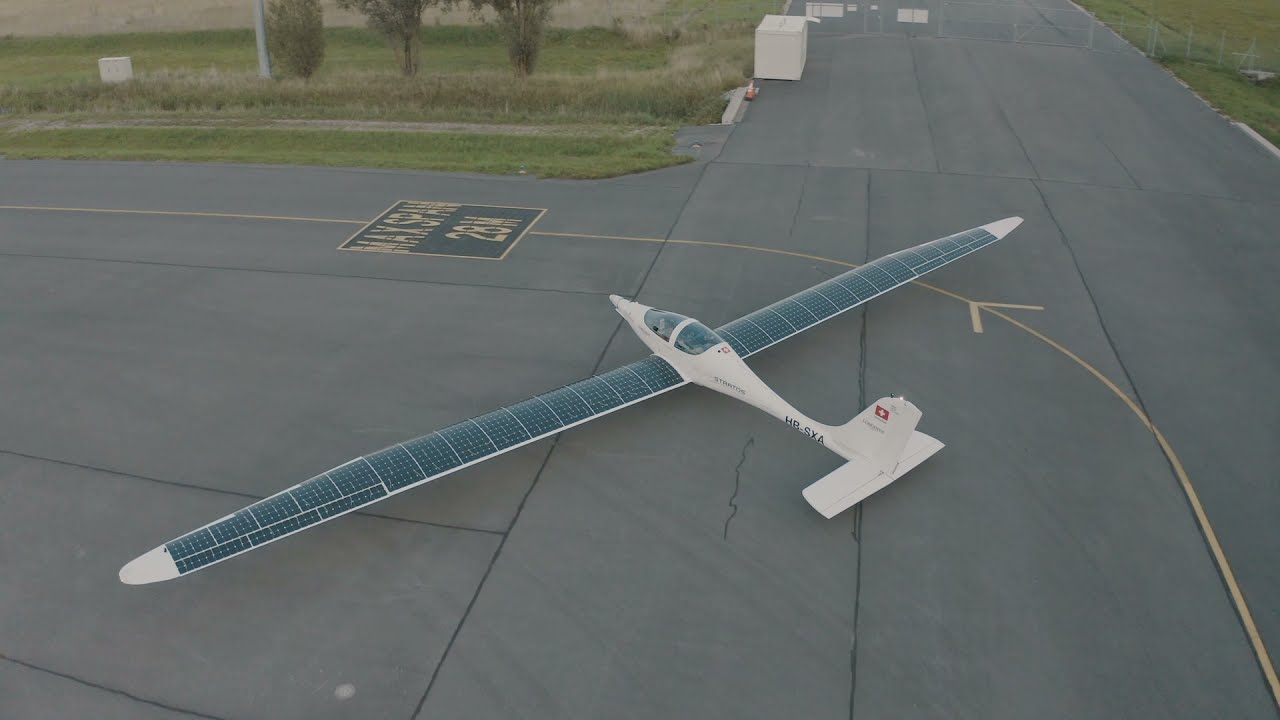 Raphaël Domjan seul aux commandes de l’avion solaire SolarStratos !