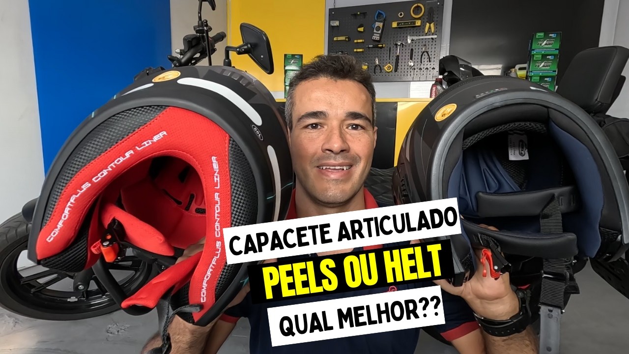AVALIA&Ccedil;&Atilde;O E COMPARA&Ccedil;&Atilde;O FINAL DOS CAPACETES HELT E PELLS