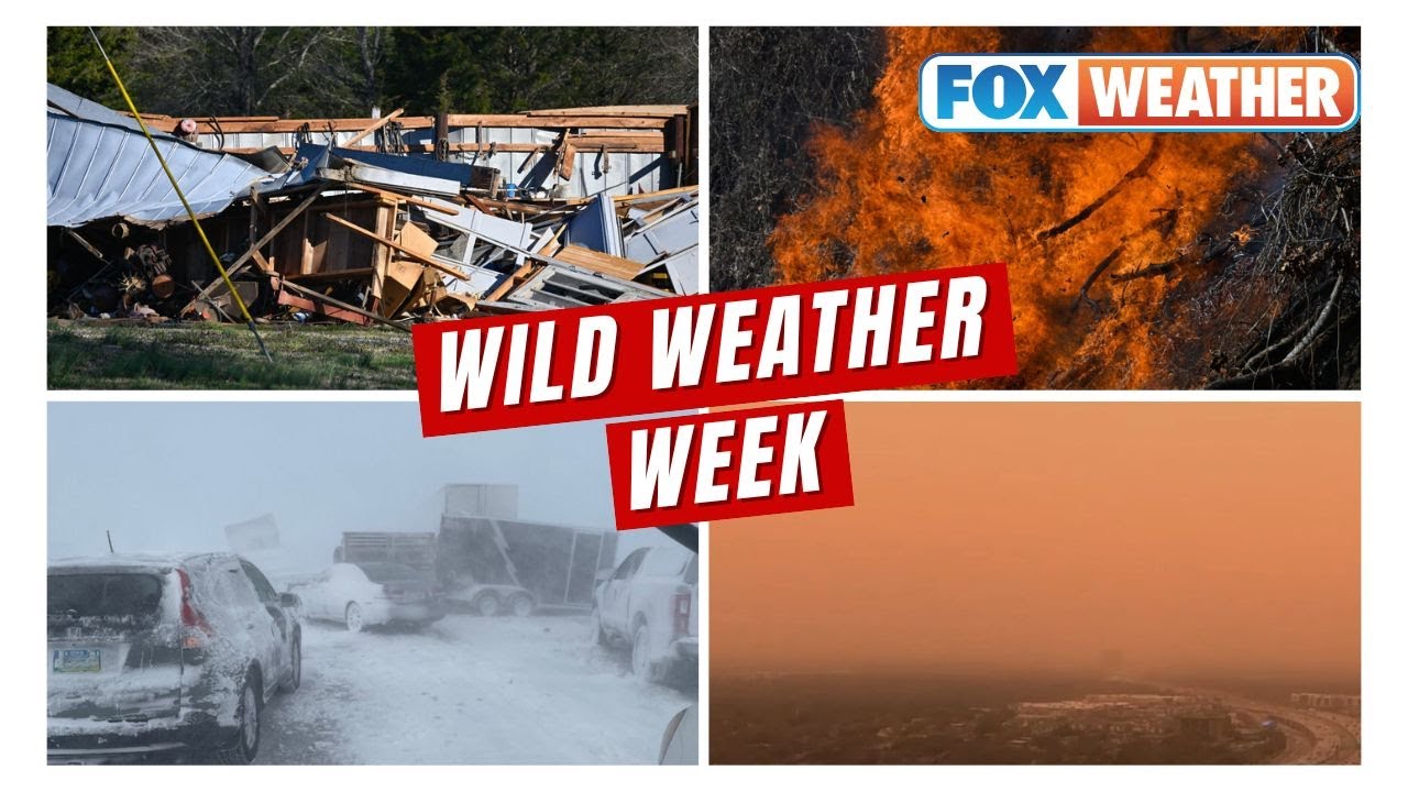 Week of Wild Weather: Tornadoes, Wildfires, Dust Storms and Ice