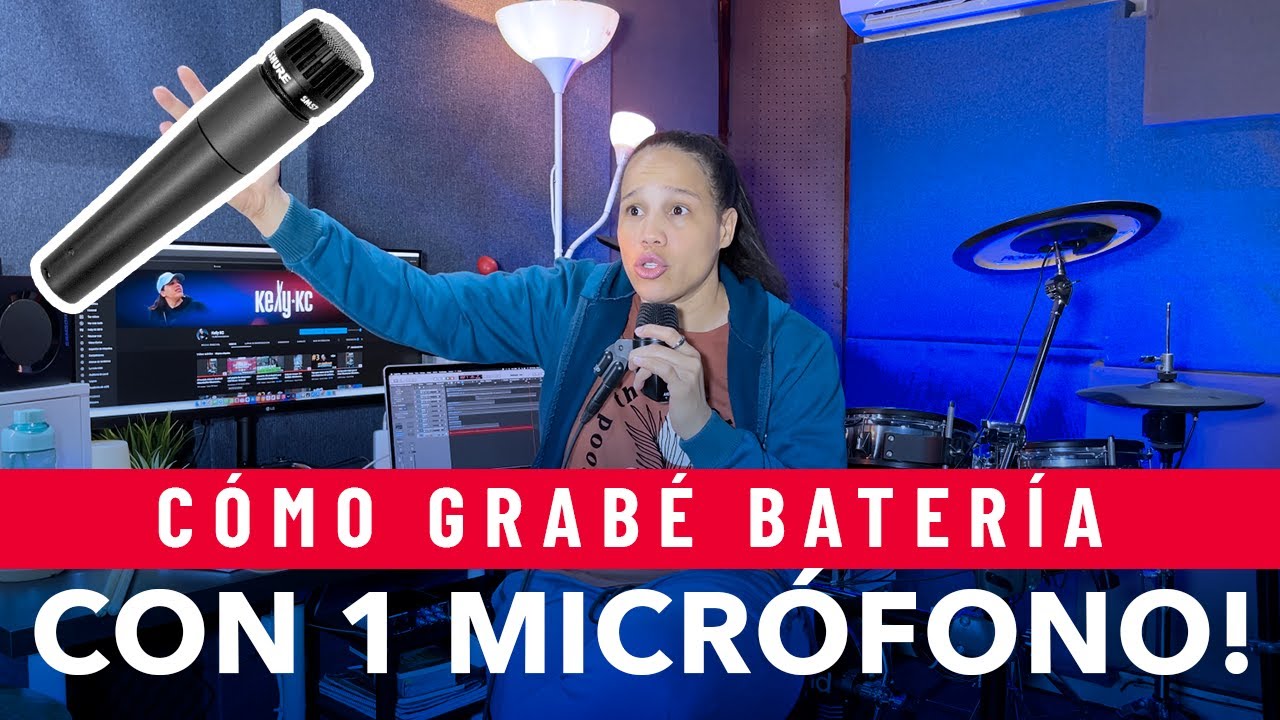 Cómo grabé batería con 1 micrófono | Un podcast para bateristas 🥁 | EP-2