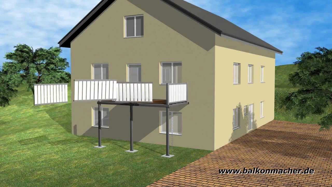 Produktvideo BALKONMACHER - Anbaubalkone & Vorstellbalkone in jeder Farbe & Größe, wartungsfrei