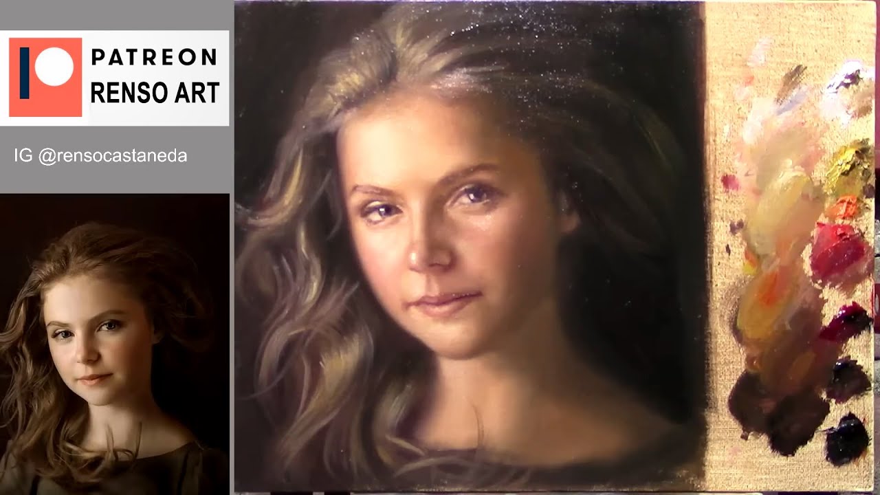 Oil painting Time Lapse