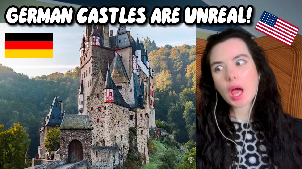 American Girl Reacts to The 15 Most Beautiful Castles in Germany