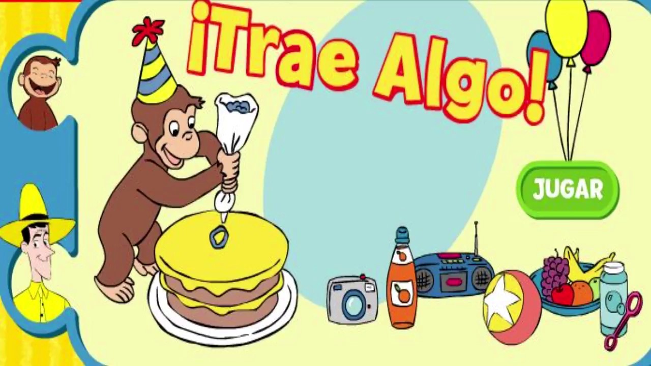 ♡ Curious George /Jorge el Curioso - Trae iAlgo Juego Educativo Para Los Niños Spanish / Español