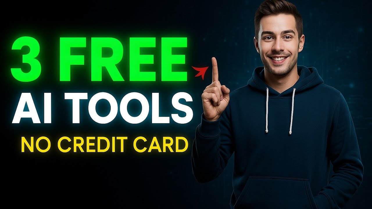 3 FREE AI Tools That Actually Work (No Credit Card Needed)