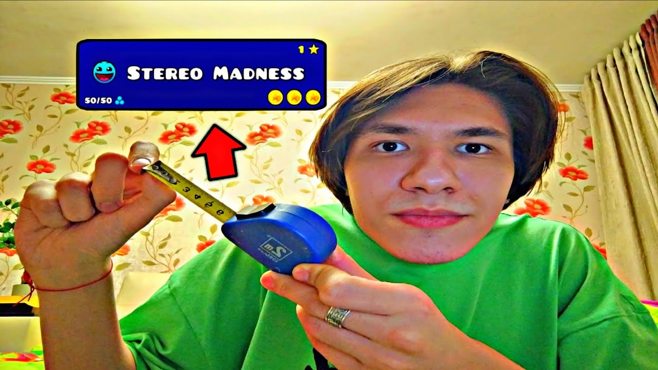 измеряю длину stereo madness рулеткой