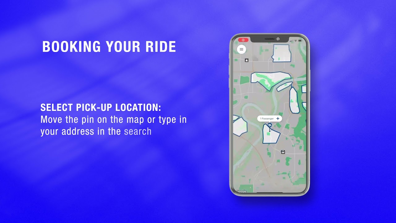 How to Book a Trip in the Edmonton On Demand Transit App