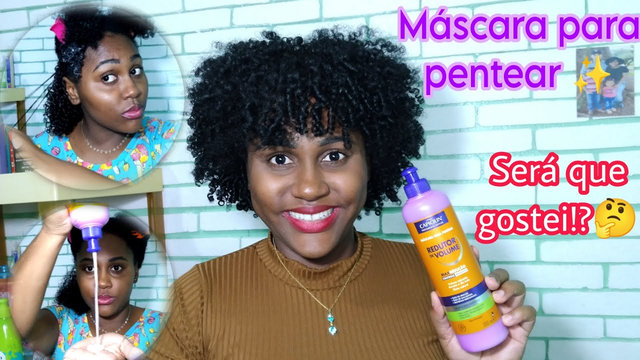 Capicilin: Máscara para pentear redutor de volume ✨