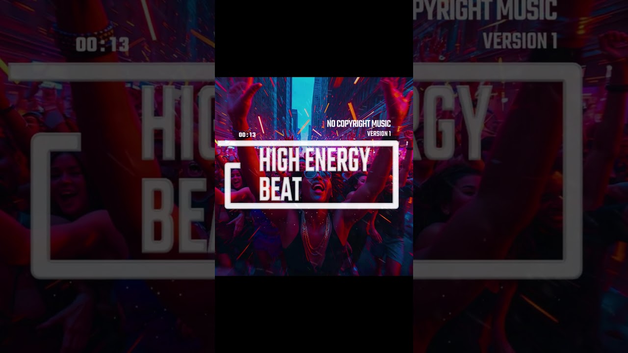 High Energy Beat (Version 1) | Powerful, Copyright Free Electronic Beat #RapidFire