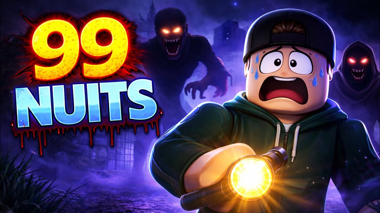 LIVE ROBLOX - 1H - 99 nuits dans la forêt 