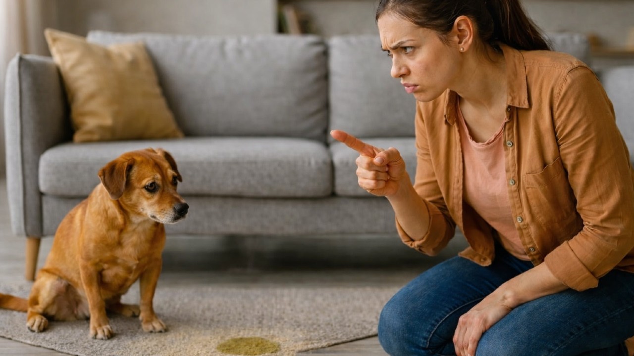 Errores al enseñar a tu perro a hacer sus necesidades fuera de casa