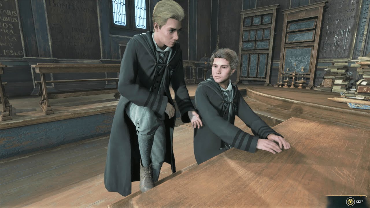 Hogwarts Legacy (PC) - Ominis and Sebastian During Charms Class