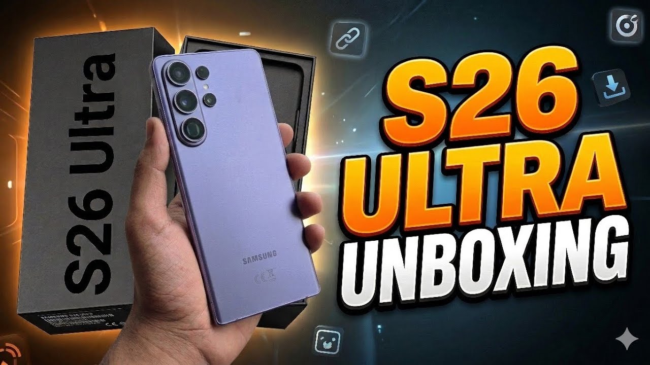 Samsung Galaxy S26 Ultra Unboxing and First Impressions