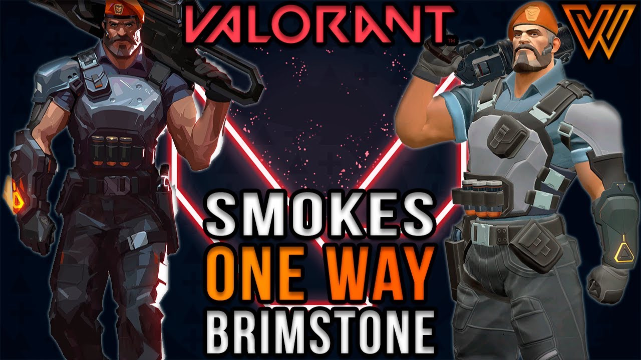 FA&Ccedil;A MAIS KILLS... MELHORES SMOKES ONE WAY do BRIMSTONE! | DICAS de VALORANT