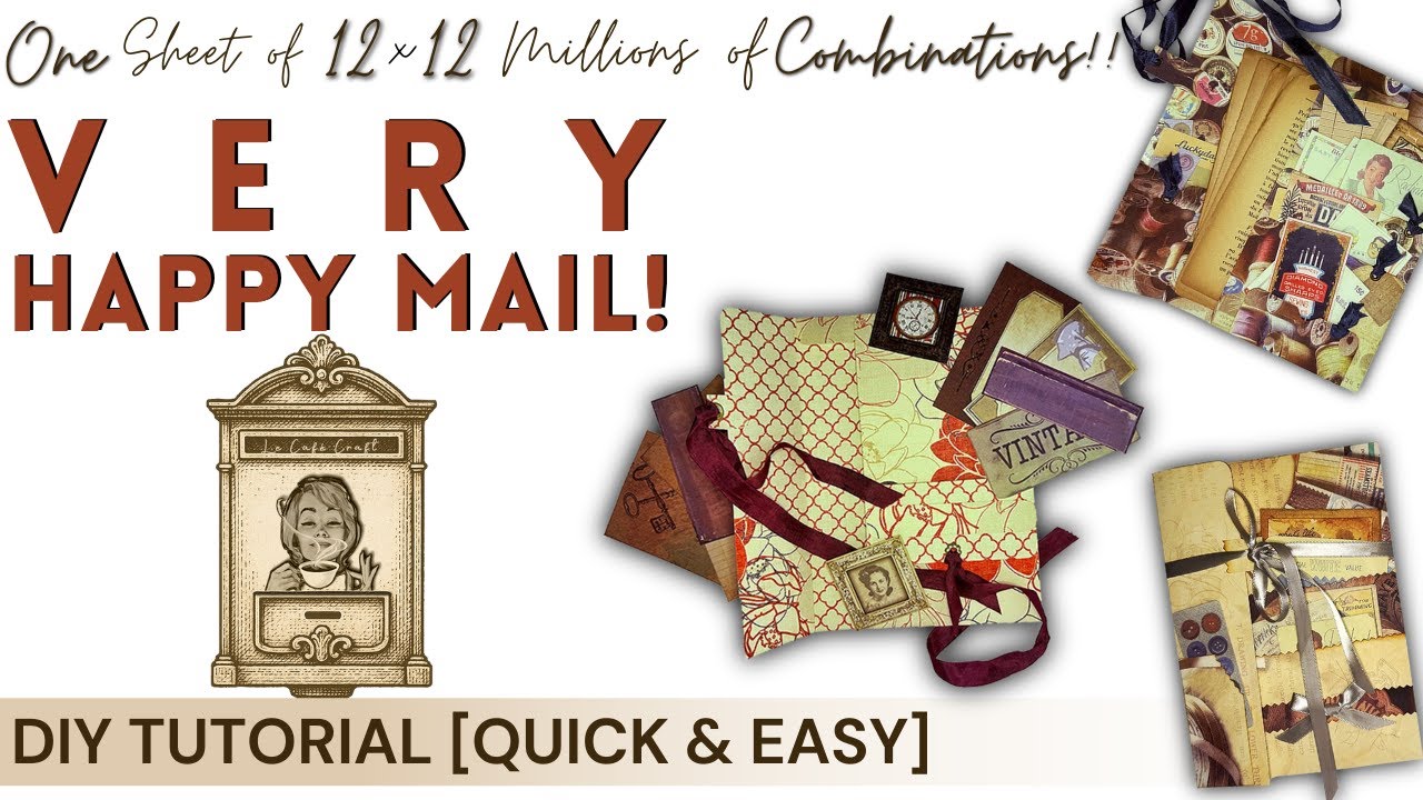 ОЧЕНЬ приятное письмо! | 1 лист 12x12 и миллионы комбинаций! | [Быстрое и простое руководство]