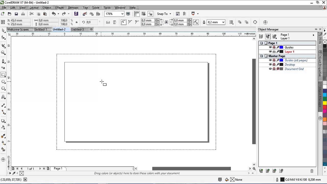 Sangria e Margem de Segurança no CorelDRAW