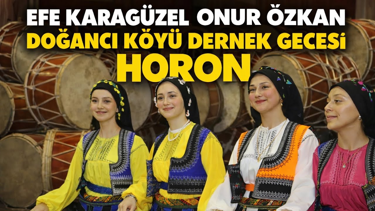 Efe Karag&uuml;zel & Onur &Ouml;zkan Horon | Doğancı K&ouml;y&uuml; Dernek Gecesi 2025 | Ağasar Horonu #ağasar  #horon 