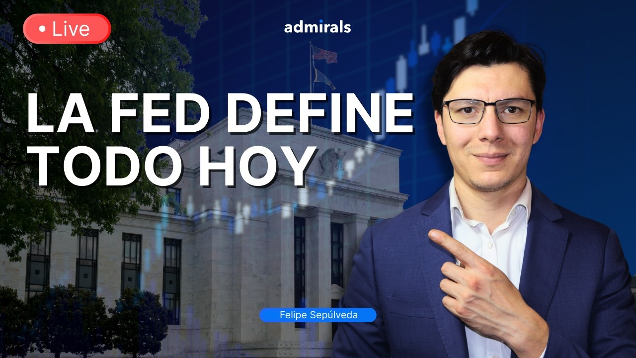🔴 Wall Street espera a la Fed | Oro -3% | Brent vuelve a $100 - Proyección diaria de los Mercados