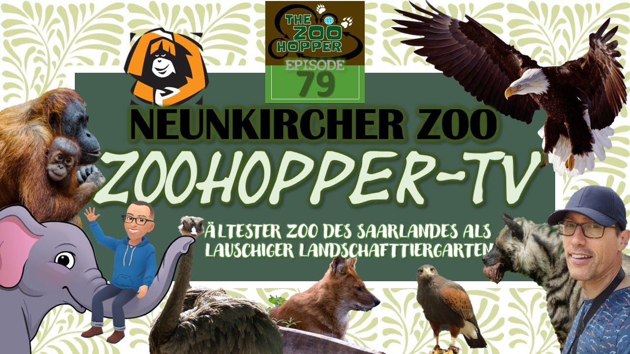 Ältester Zoo des Saarlandes als lauschiger Landschaftstiergarten (Zoohopper-TV Episode 79)
