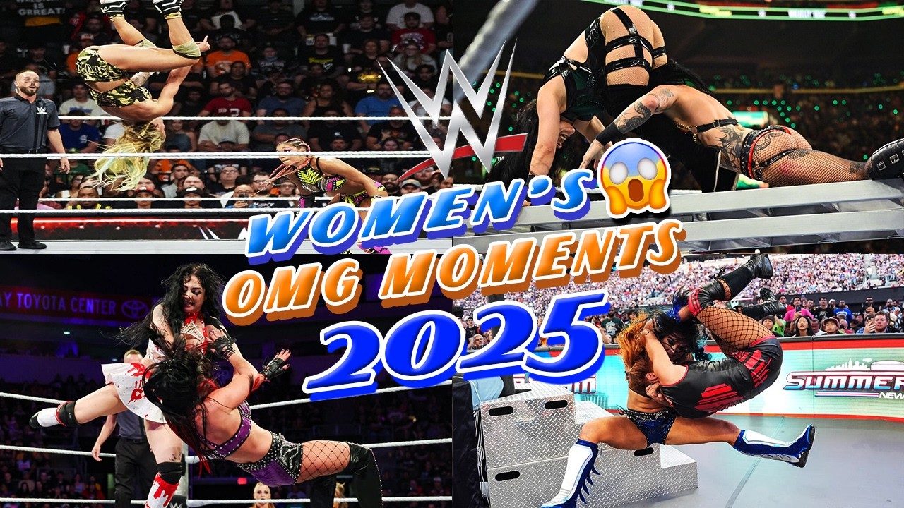 #WWE Women's 😱 OMG Moments of 2️⃣0️⃣2️⃣5️⃣