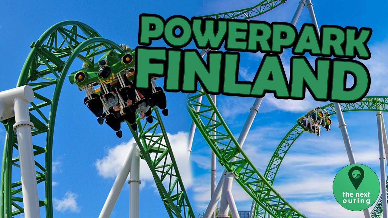 PowerPark, Finland | Theme Park Vlog | August 2021 | Ep8