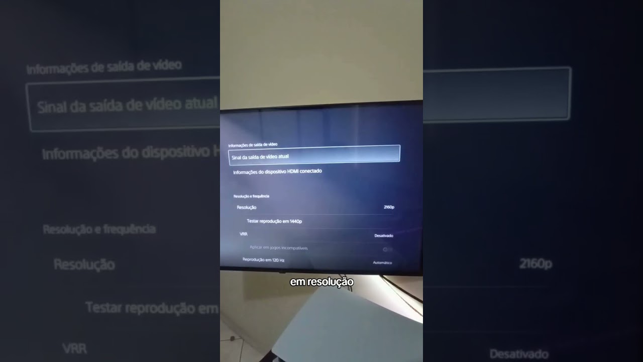 dicas de PS5 | pt.5 otimizando resolu&ccedil;&atilde;o #gamerbrasil #games #playstation #gamerbr