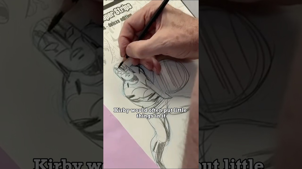 Jack Kirby&rsquo;s Incredible Musculature INVENTION ✍️ #jackkirby #artsketching