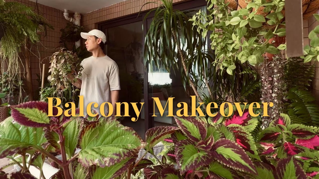 Transforming My City Balcony into a Lush Garden Retreat | Vlog