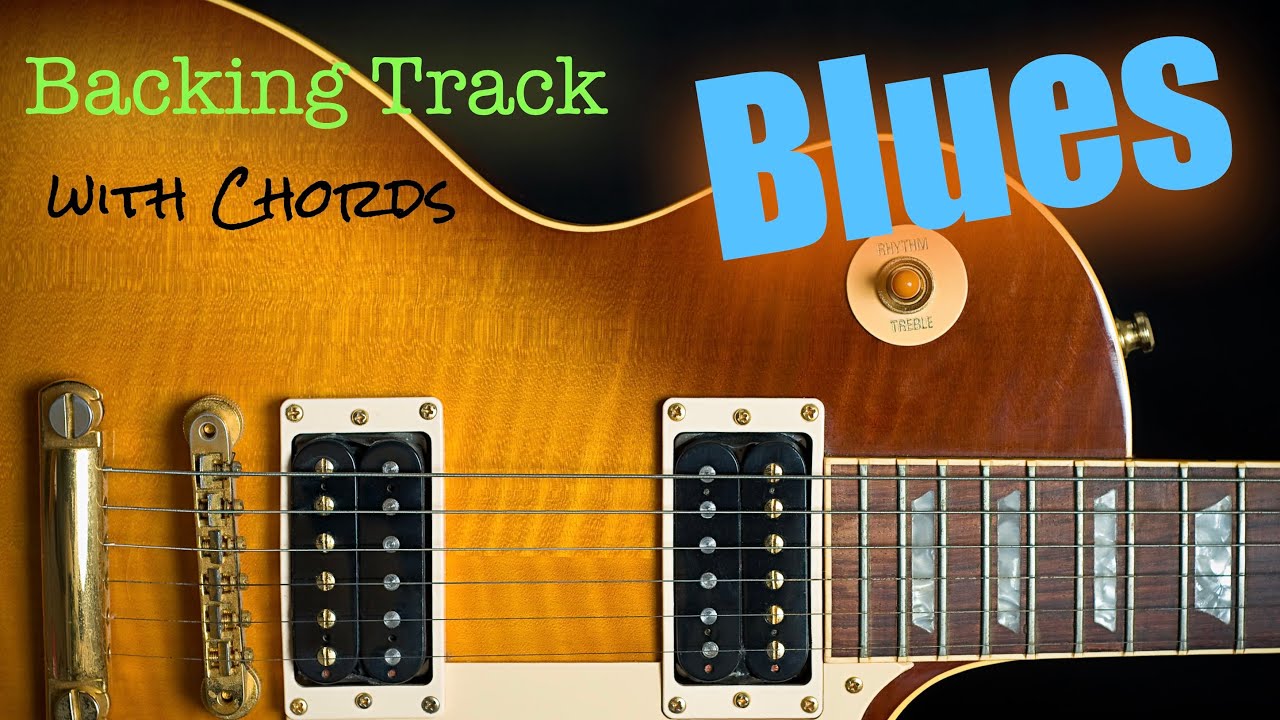 Funky Groovy Blues Guitar Backing Track in Am - 92bpm