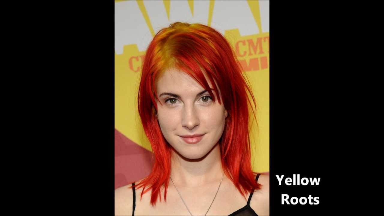 Hayley Williams hair colors 2005-2012