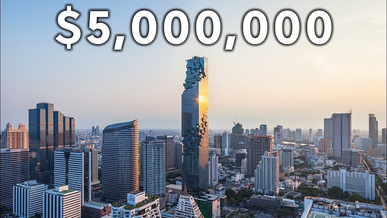 Touring the most Luxurious $5,000,000 Penthouse in Bangkok Thailand