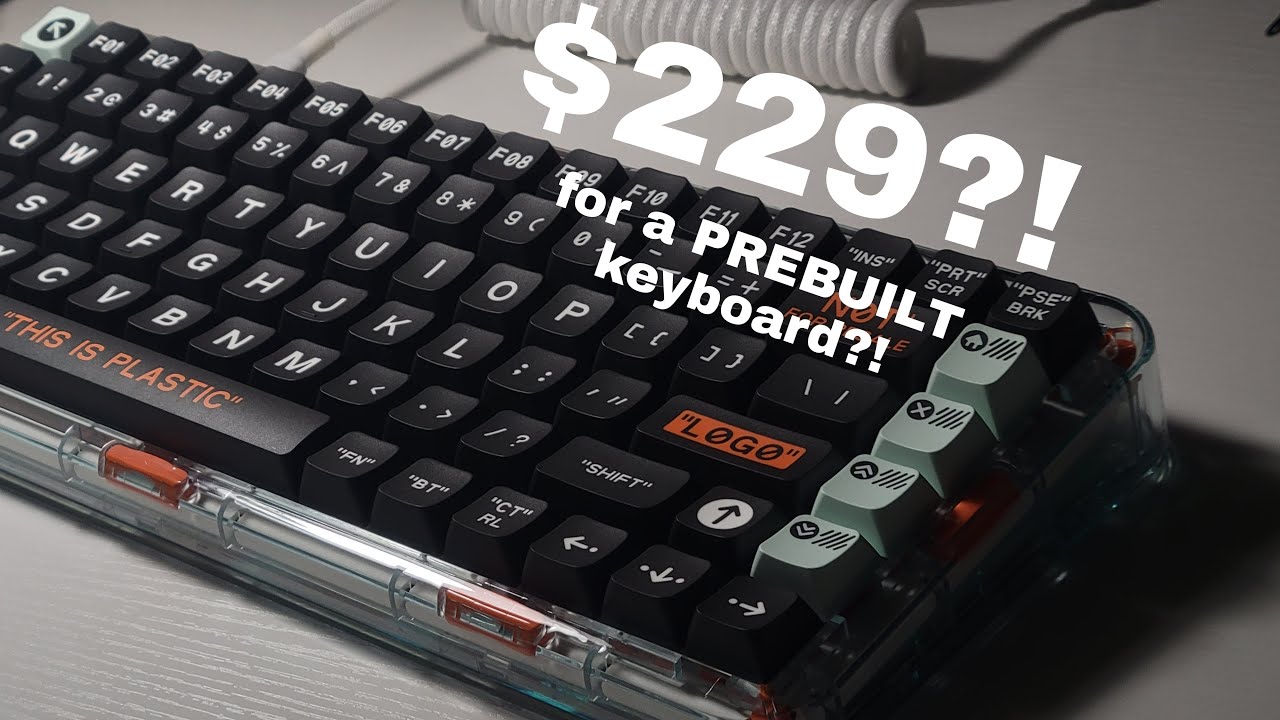 This PREBUILT keyboard costs $229... and is worth every penny.