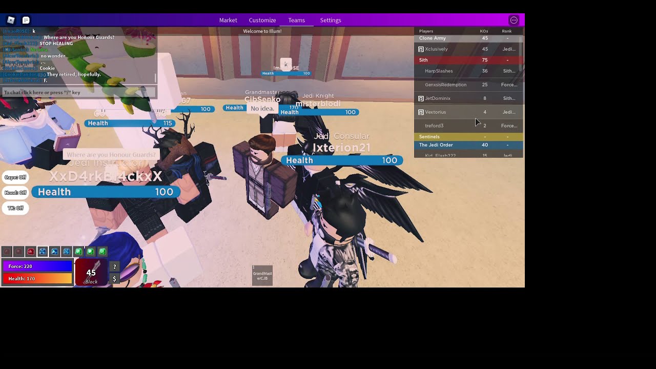 Roblox: The Jedi Order | Grand Master perspective