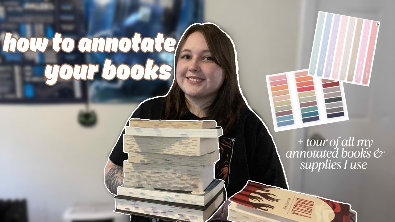 how I annotate my books 📚✨ tour of all my annotated books & the supplies I use 📖🖊