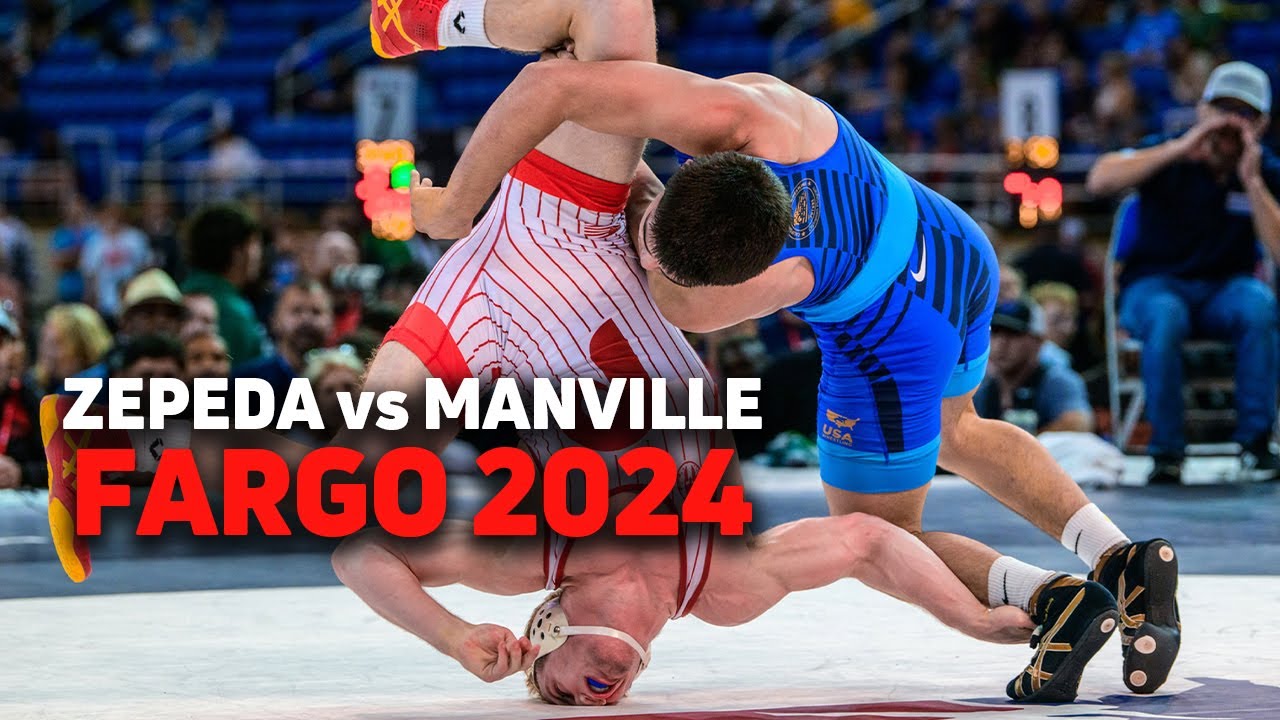 #4 Daniel Zepeda Takes Out #3 Pierson Manville In The Fargo Semifinals