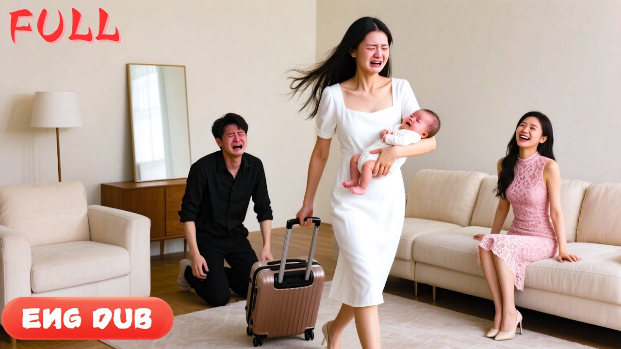 Husband brings mistress home, wife calmly leaves with child, husband panics!