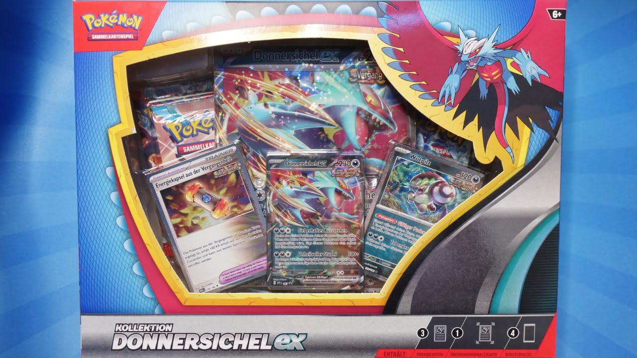 Pokémon - Donnersichel ex Kollektion Opening / Unboxing