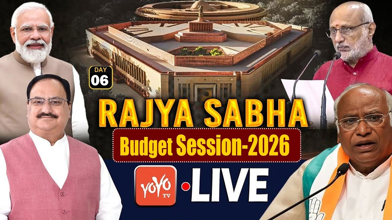 Rajya Sabha LIVE | Parliament Budget Session Phase 2 | Modi Vs Rahul | 16-03-2026 | YOYO TV