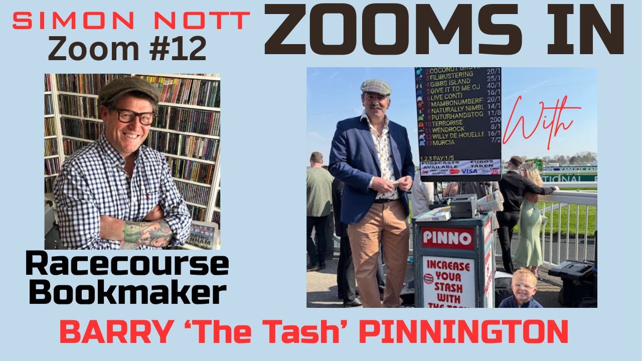 Simon Nott Zooms In #12 Barry 'The Tash' Pinnington