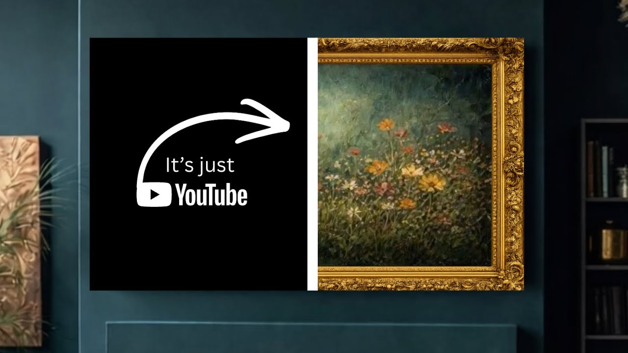 This Changed My Living Room Instantly... | Living Art for Frame TV |  Moody Emerald Art (1 Hour)
