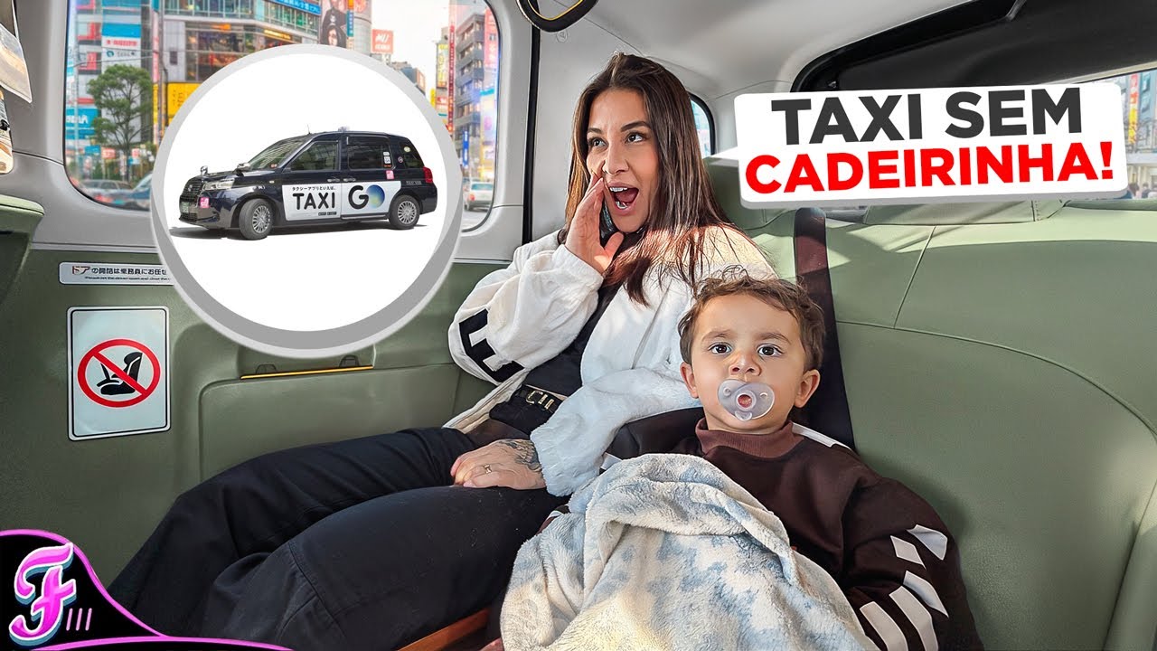 PRIMEIRA VEZ ANDANDO DE TÁXI NO JAPÃO 🇯🇵 - Fran Japa