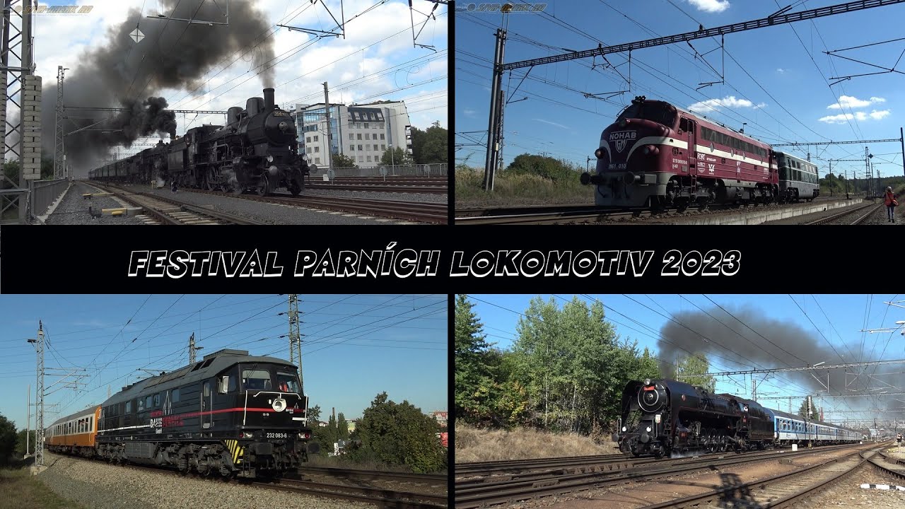 Festival parních lokomotiv 2023 - Benešov u Prahy