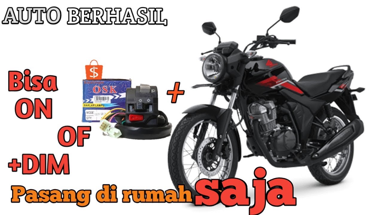 Modifikasi Cara Pasang Holder Vixion Ke CB Verza